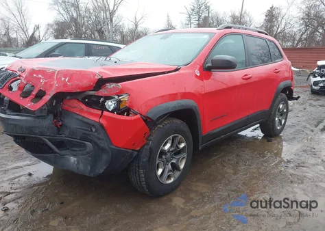 2019 Jeep Cherokee Trailhawk 4X4 z USA, uszkodzony, nr VIN 1C4PJMBX4KD121168